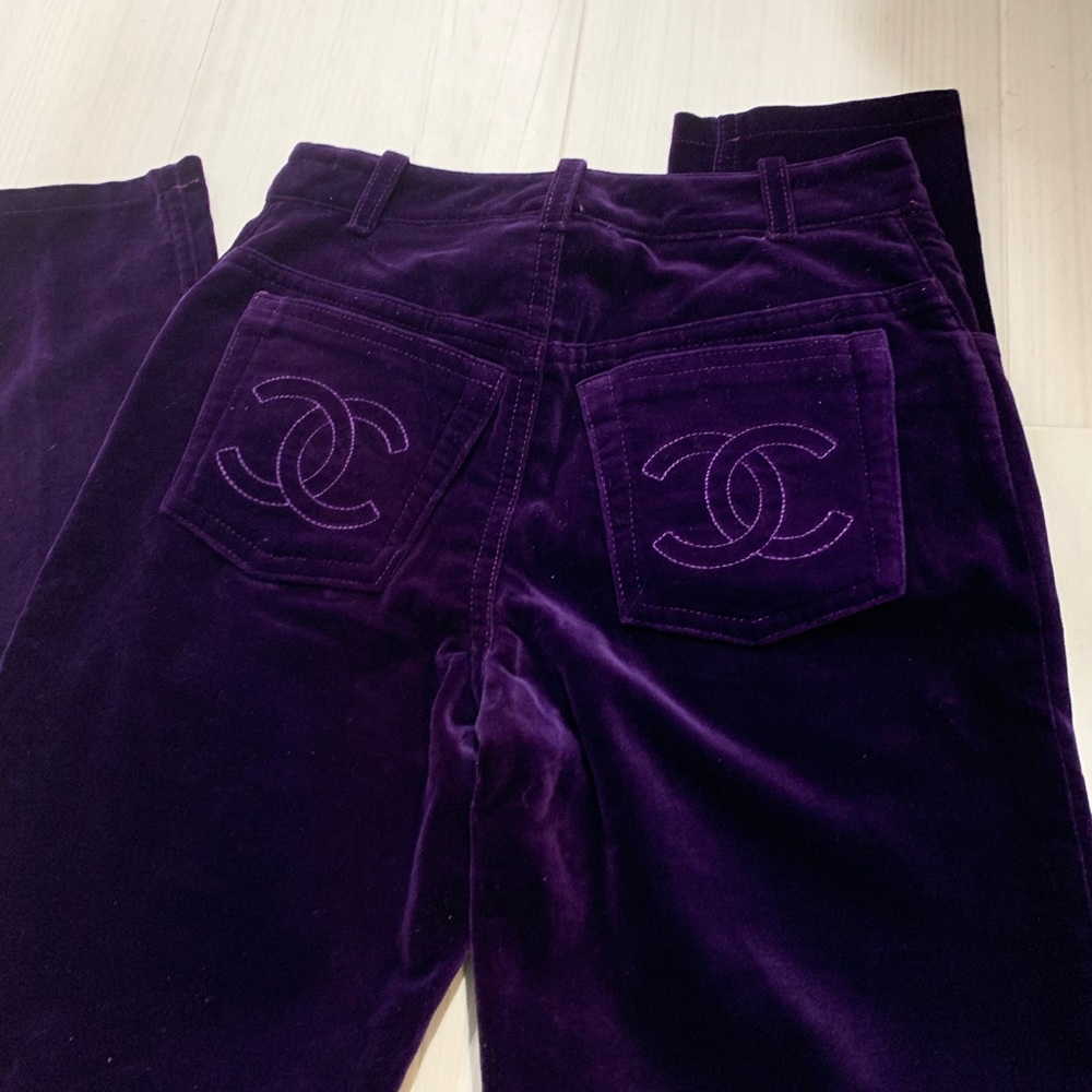 Chanel Vintage Pants S / 36 - Picture 1 of 8